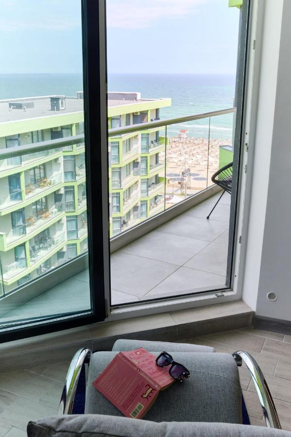 Rainbow Sea View Apartment Spa N Pool Resort - Parking Mamaia Dış mekan fotoğraf